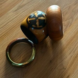 Set of 3 vintage bangles